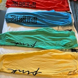 Pink Brand Sweat Pants Multi Color (Sold Separately)